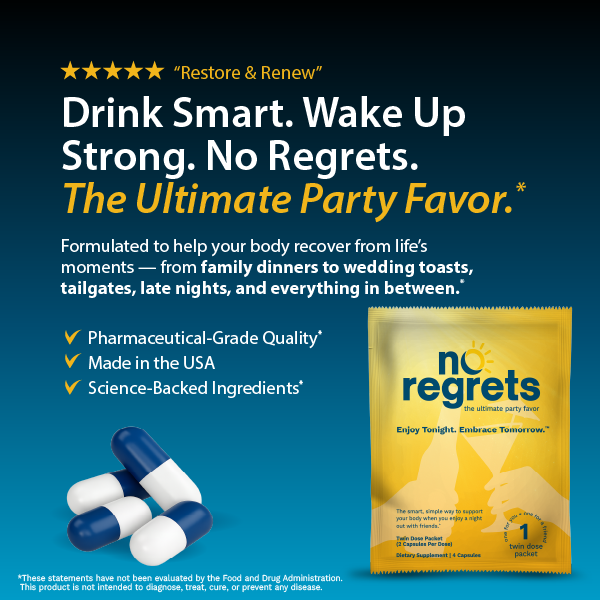 No Regrets – The Ultimate Party Favor