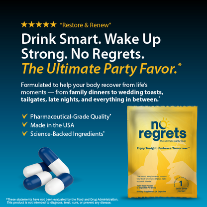 No Regrets – The Ultimate Party Favor